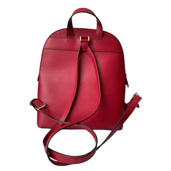 Michael Kors Large Emmy Leather Cherry Teck Friendly Dome Backpack main image 8